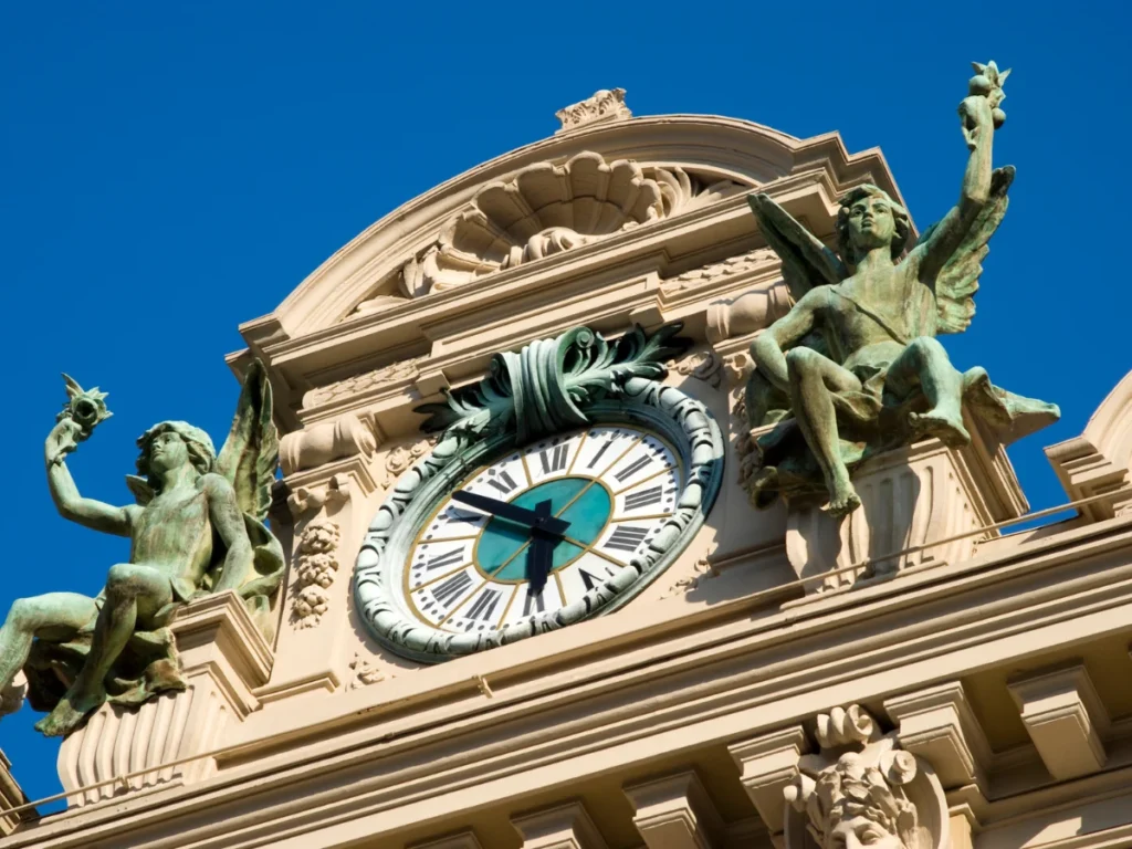 Building detail of Monte Carlo casino