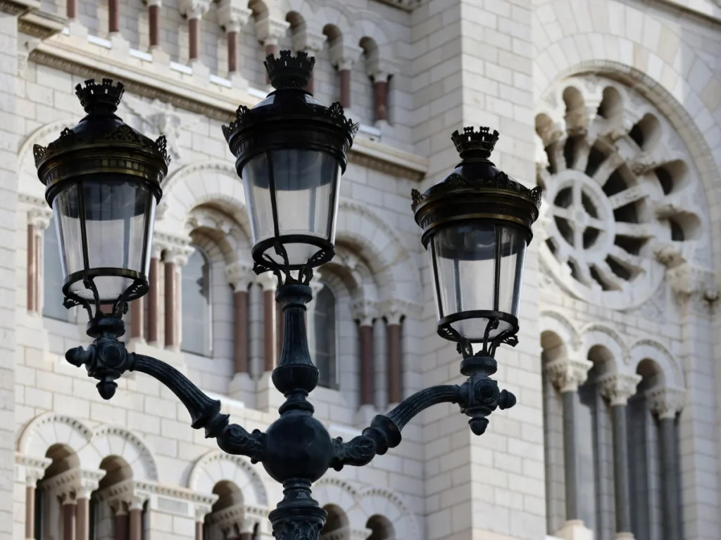 Fasade of Saint-Nicolas Cathedral in Monaco