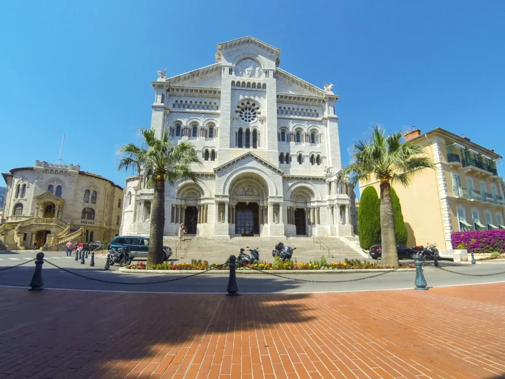 Monaco Cathedral in Monaco-city and Principality of Monaco (kopia)