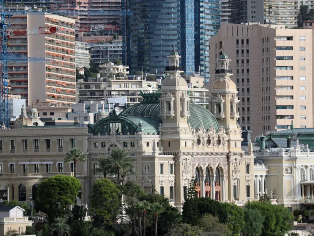 Monte Carlo Casino and the famous Hotel de Paris