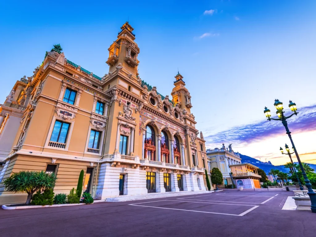 The beautiful Casino in Monaco