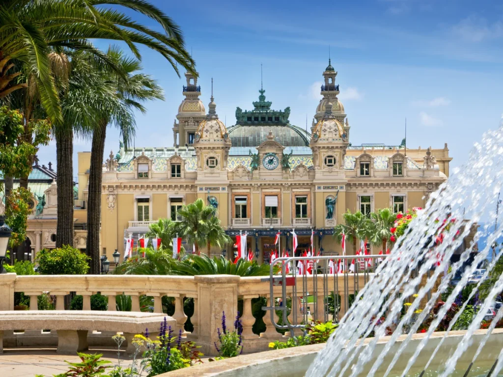 The famous Casino in Monte Carlo, Monaco